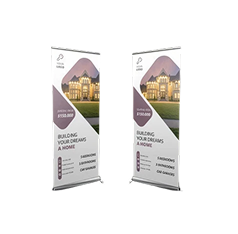 Paket Roll Banner Indoor 85x200cm